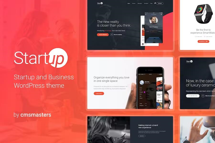 STARTUP COMPANY – WORDPRESS THEME FOR BUSINESS & TECHNOLOGY